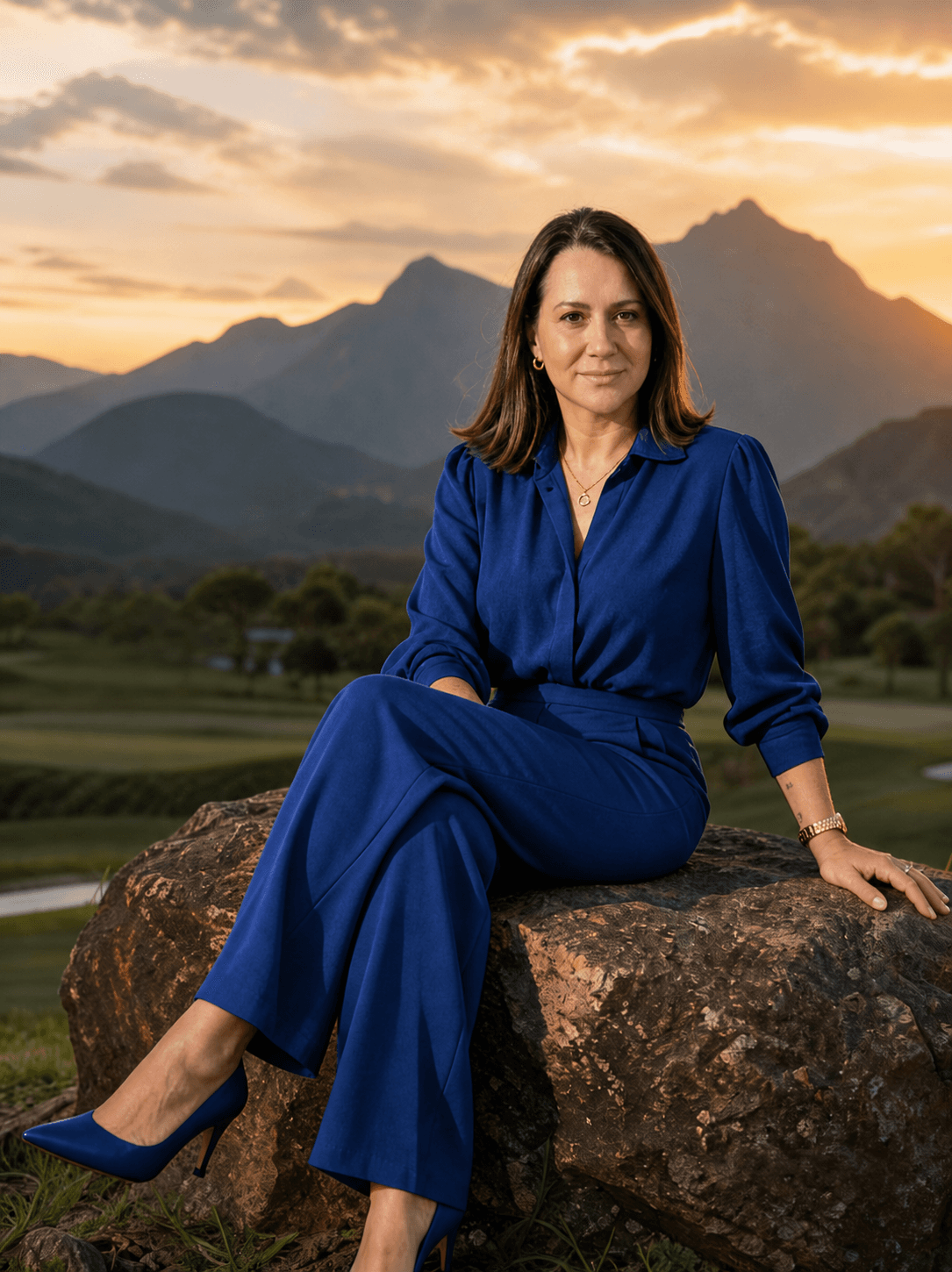 Cacilda Machado em ambiente de autoridade profissional